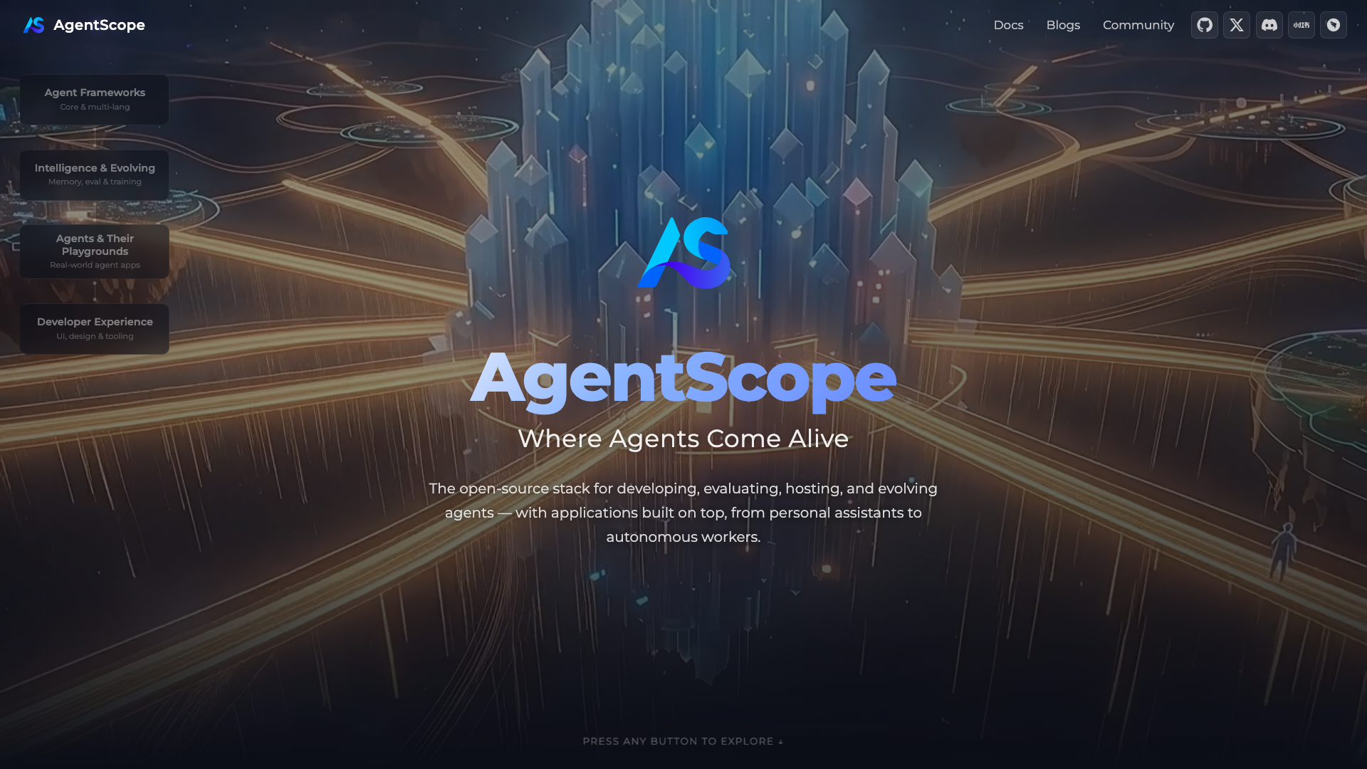 agentscope.io · 首页快照 2026-10-03