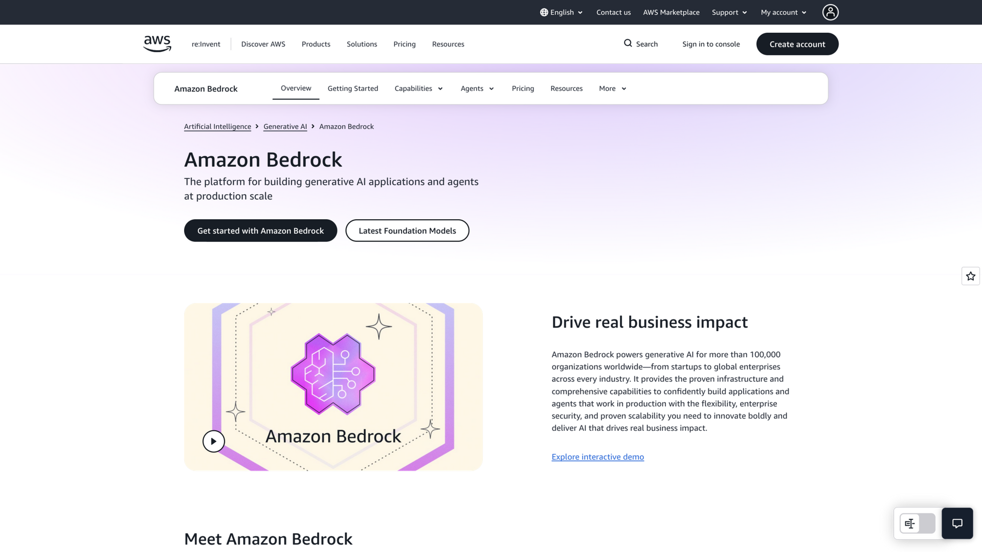 aws.amazon.com/bedrock · 首页快照 2026-10-02