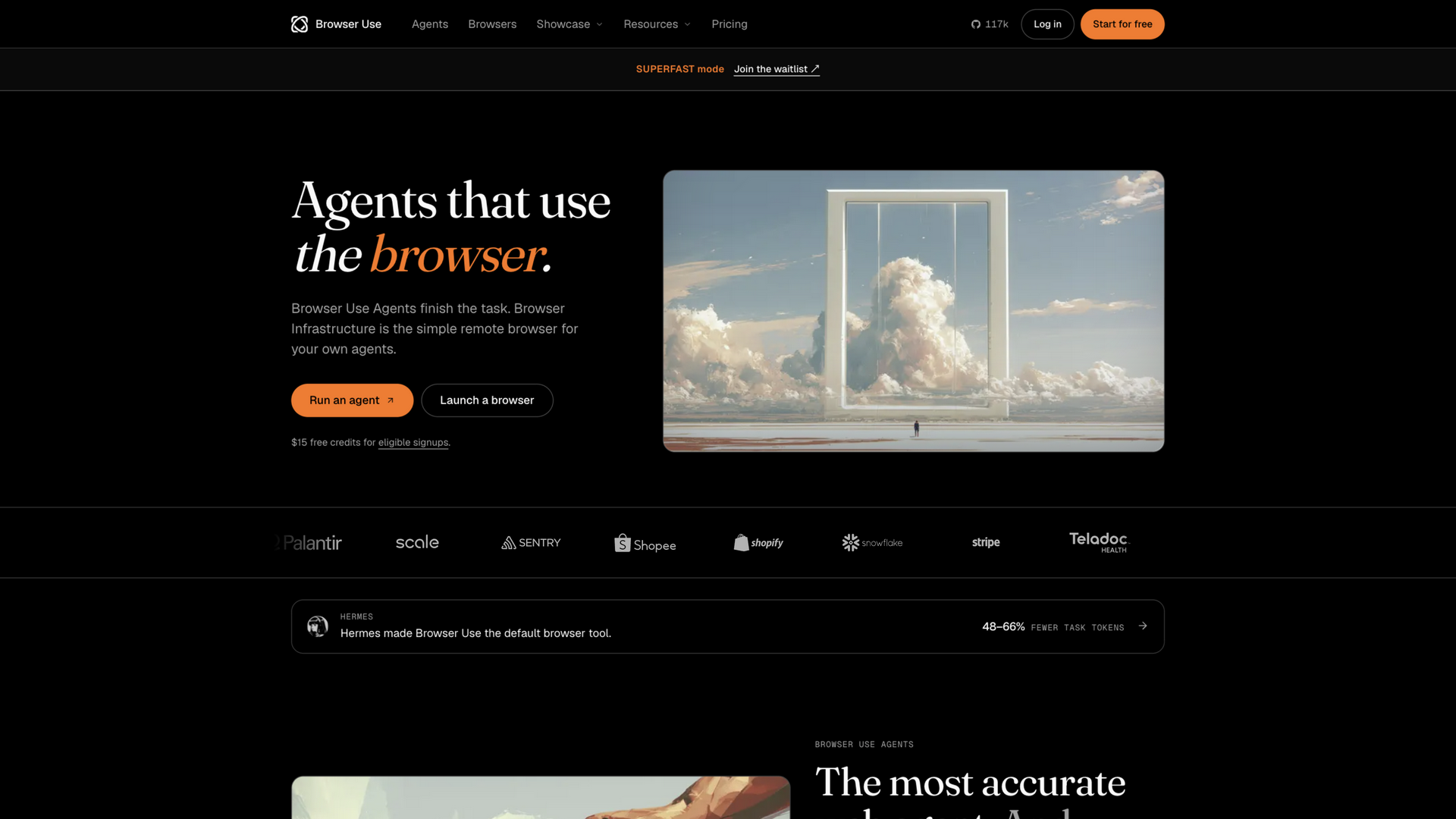 browser-use.com · 首页快照 2026-10-03