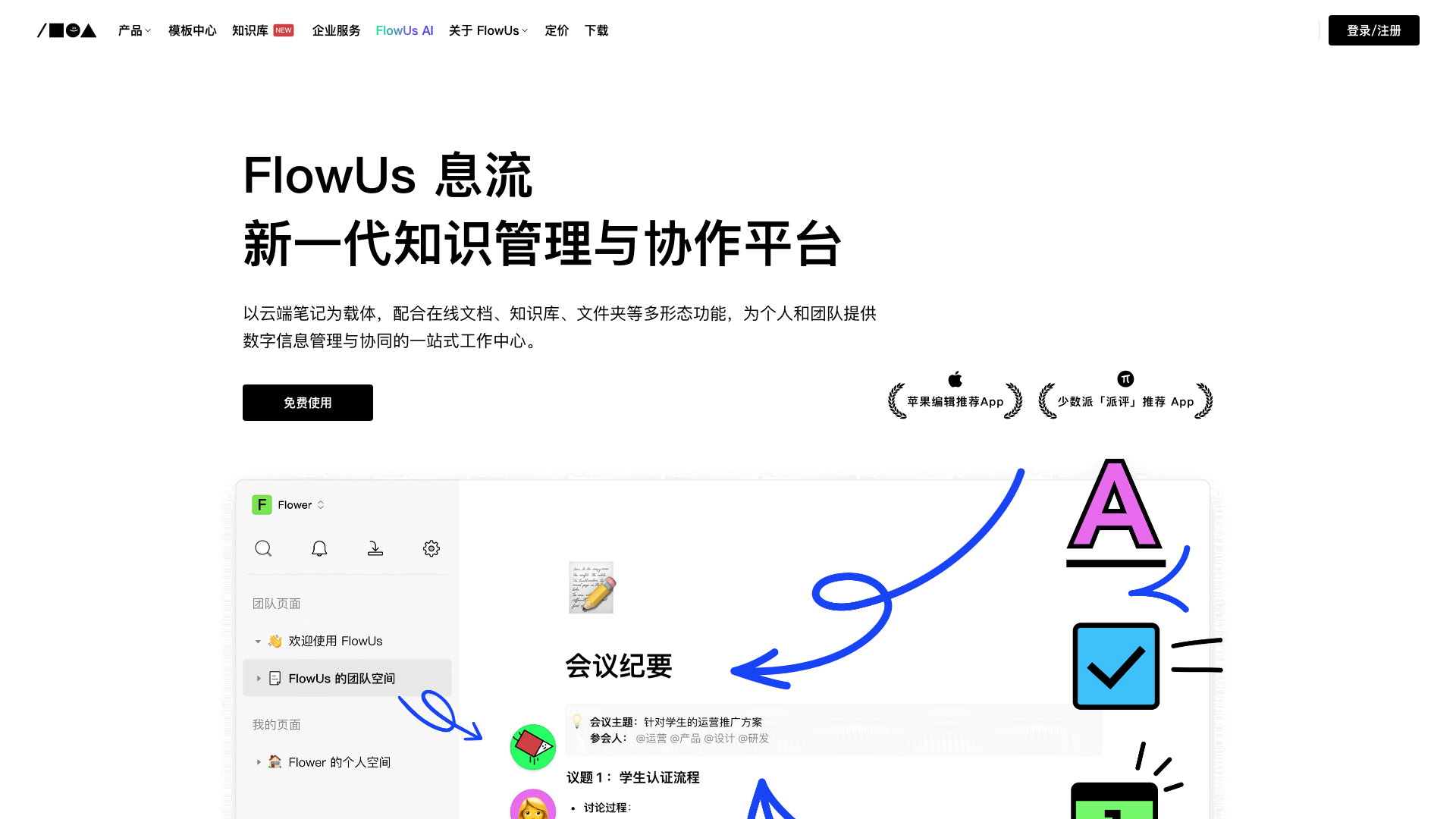 flowus.cn · 首页快照 2026-10-03
