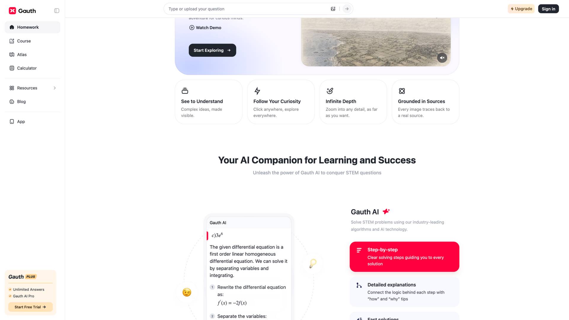 gauthmath.com · 首页 Gauth AI 分步解题区 2026-10-05