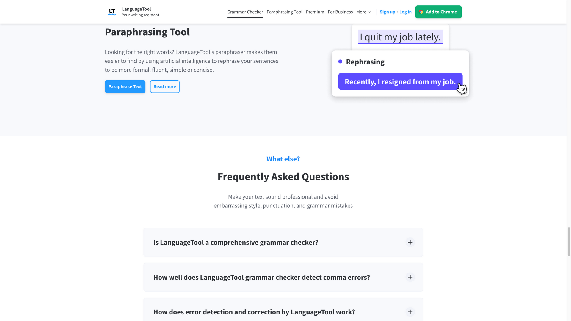 languagetool.org · 改写工具区 2026-10-05