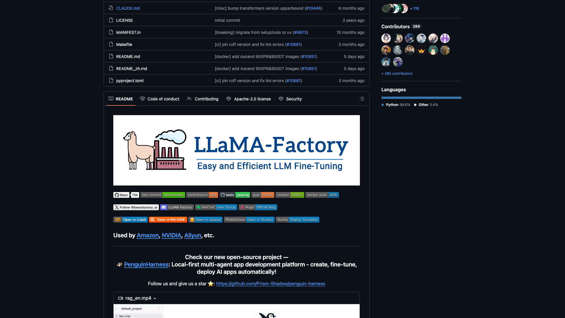 github.com · README 横幅与徽章区 2026-10-03