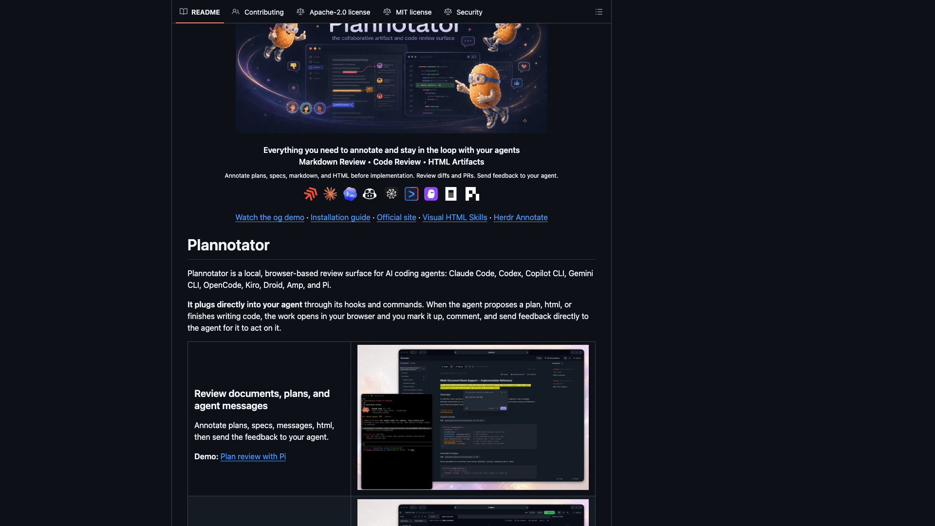 github.com/backnotprop/plannotator · README 头部 2026-10-05