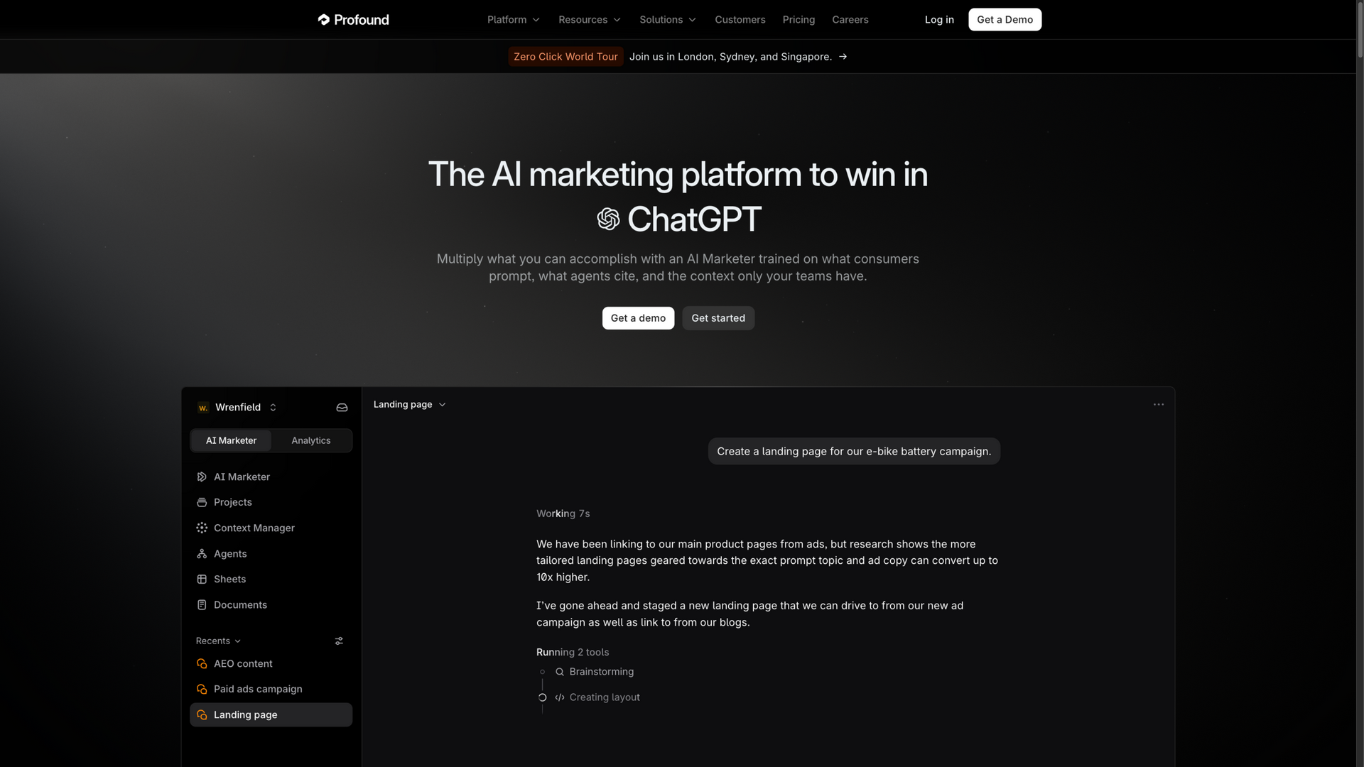 tryprofound.com · 首页快照 2026-10-05