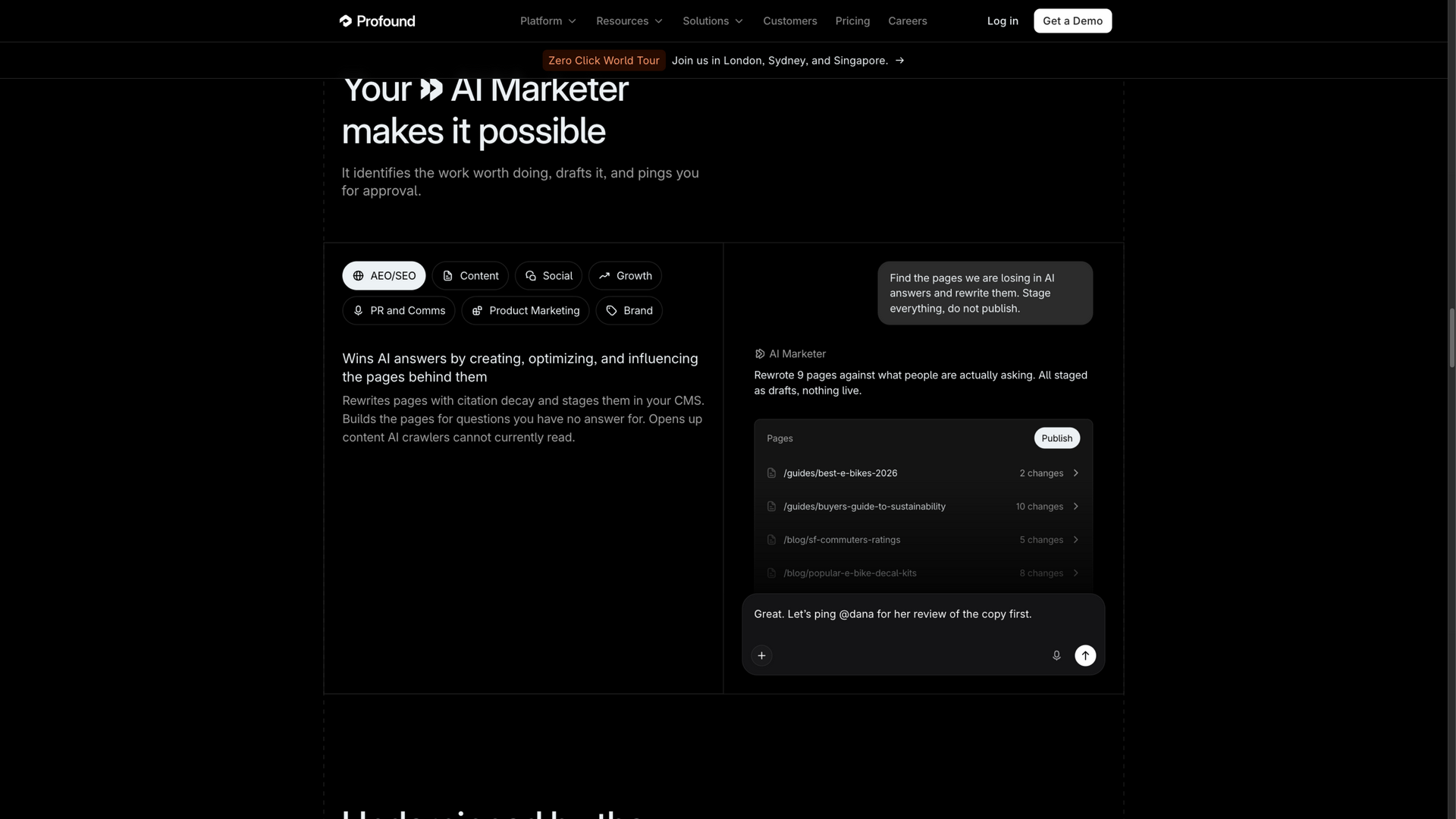 tryprofound.com · 首页 AI Marketer 代理区 2026-10-05