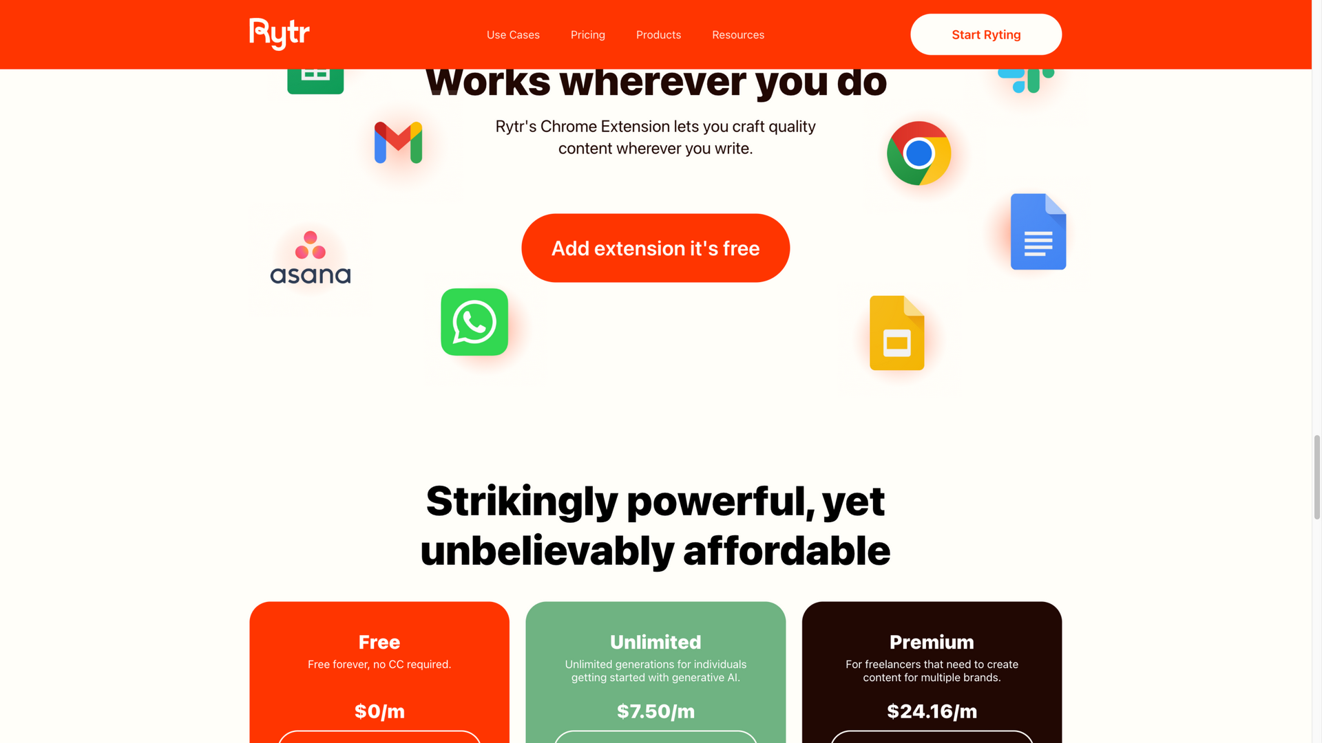 rytr.me · 首页 Chrome 扩展区 2026-10-05