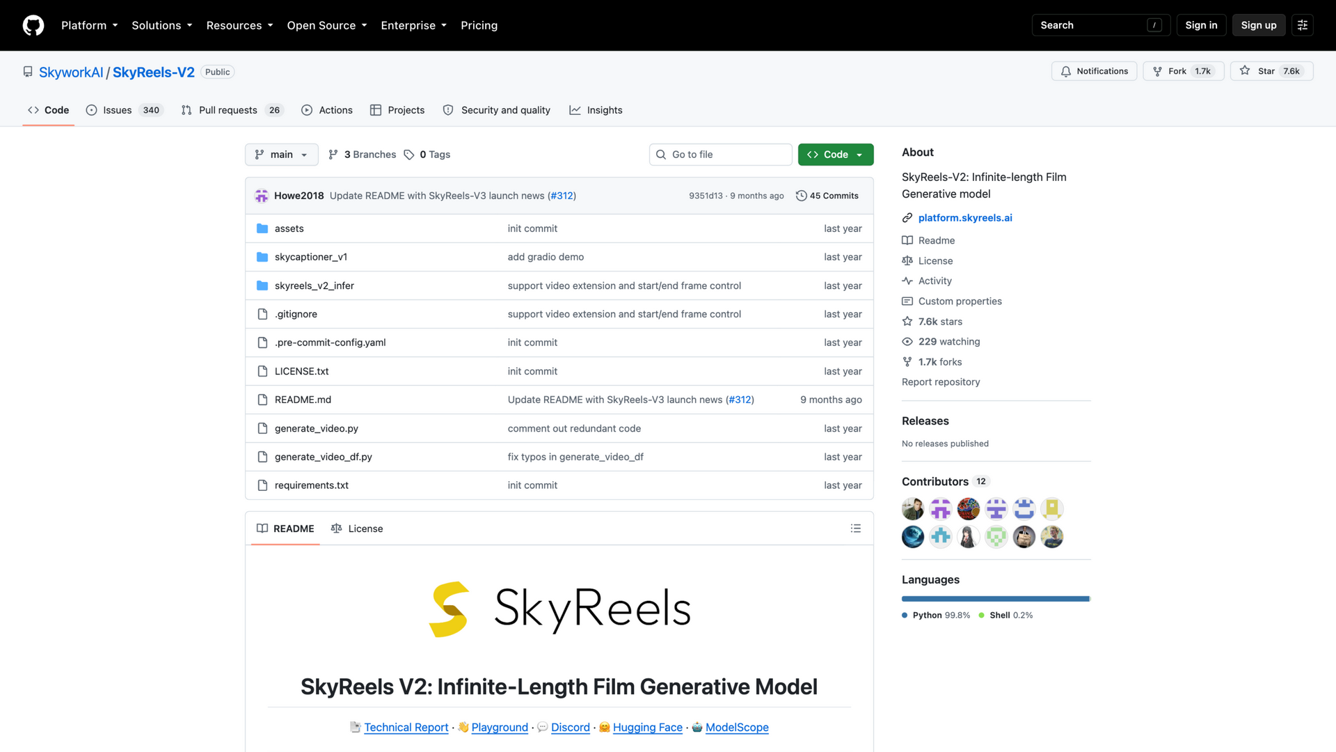 github.com · 仓库首页快照 2026-10-06