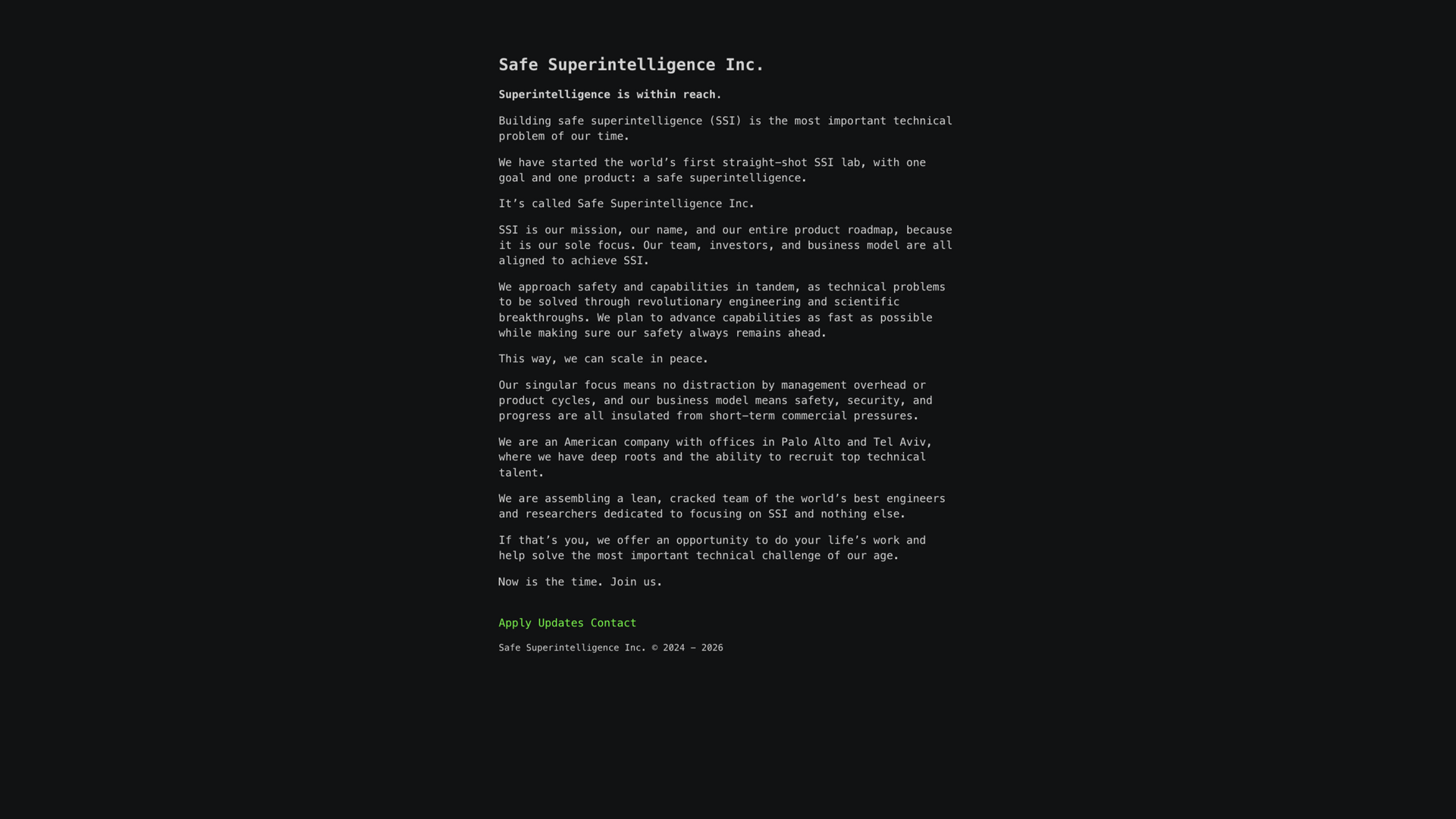 ssi.inc · 首页快照 2026-10-06