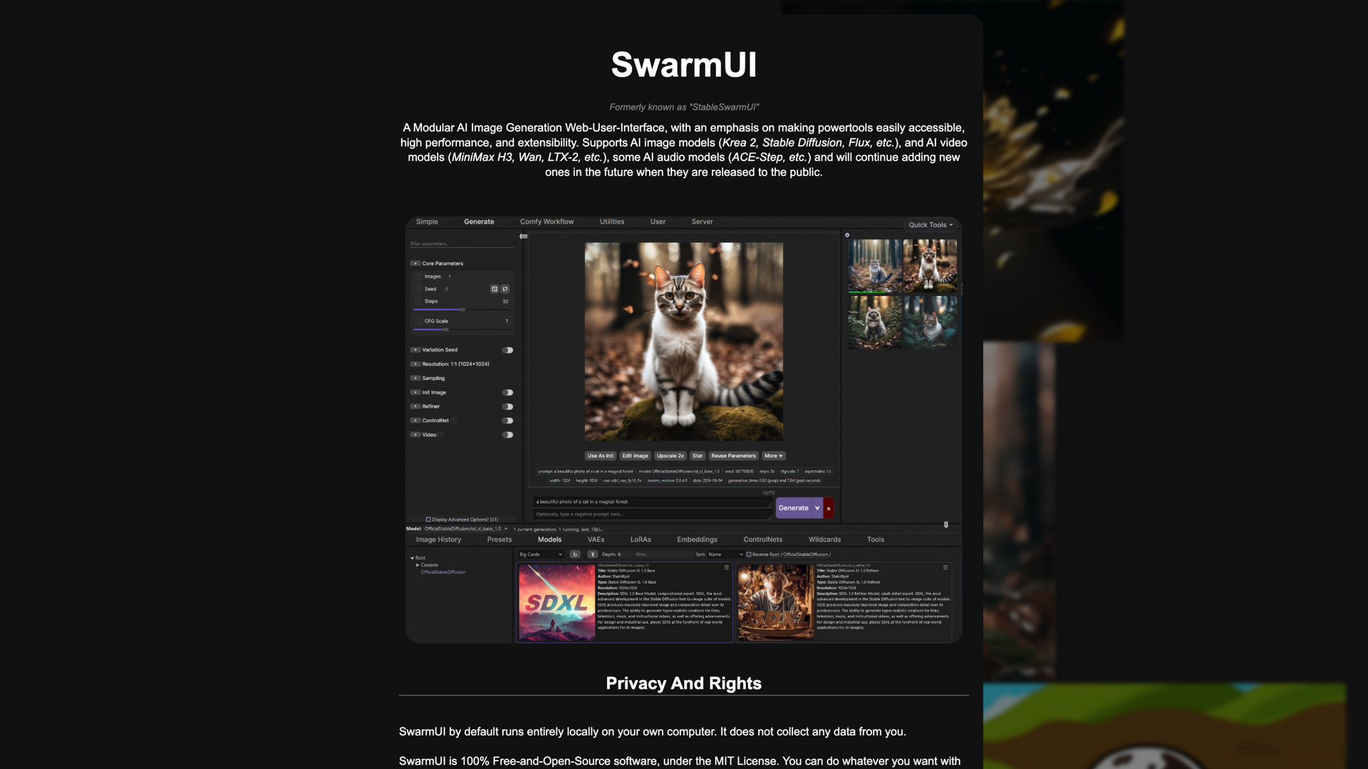 swarmui.net · 首页快照 2026-10-05