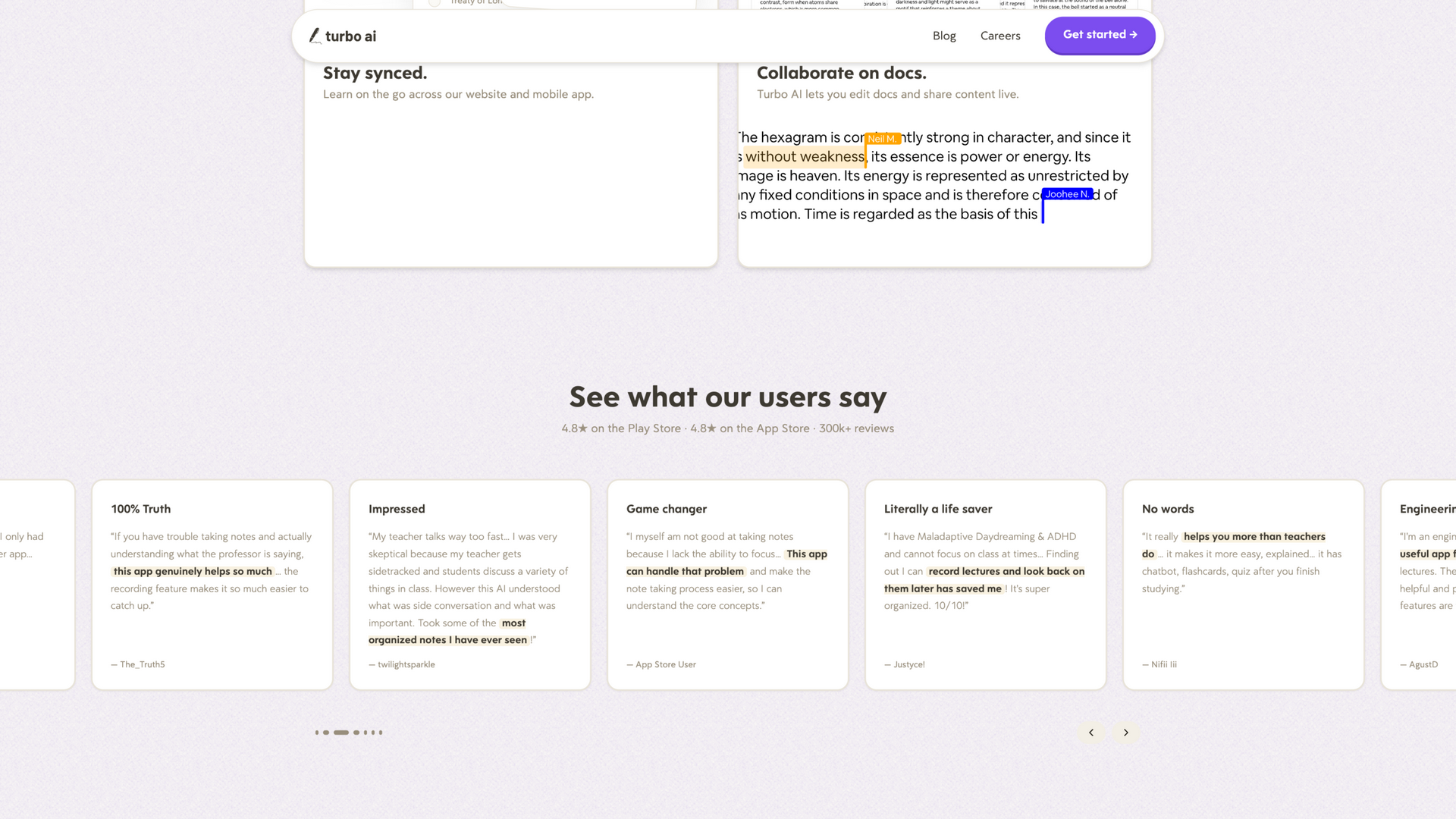 turbo.ai · 首页 See what our users say 评价区 2026-10-05
