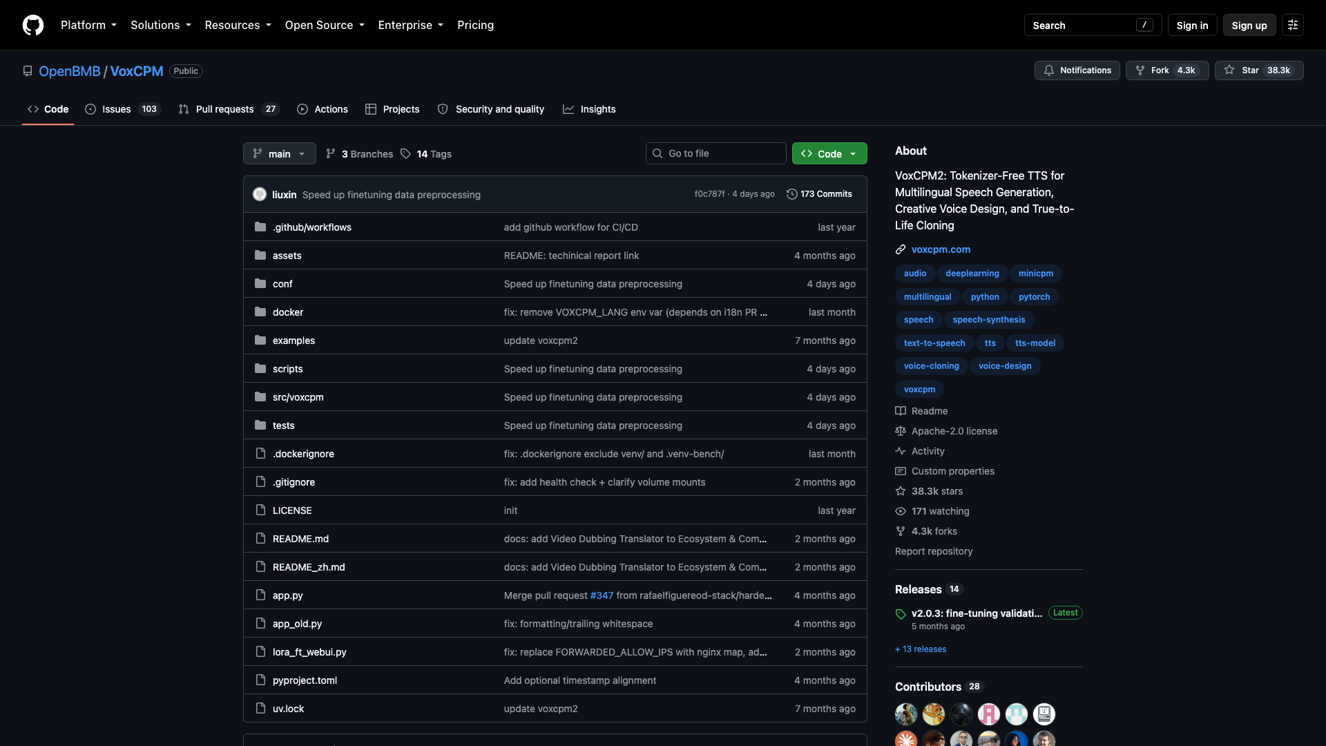 github.com · 仓库首页快照 2026-10-04