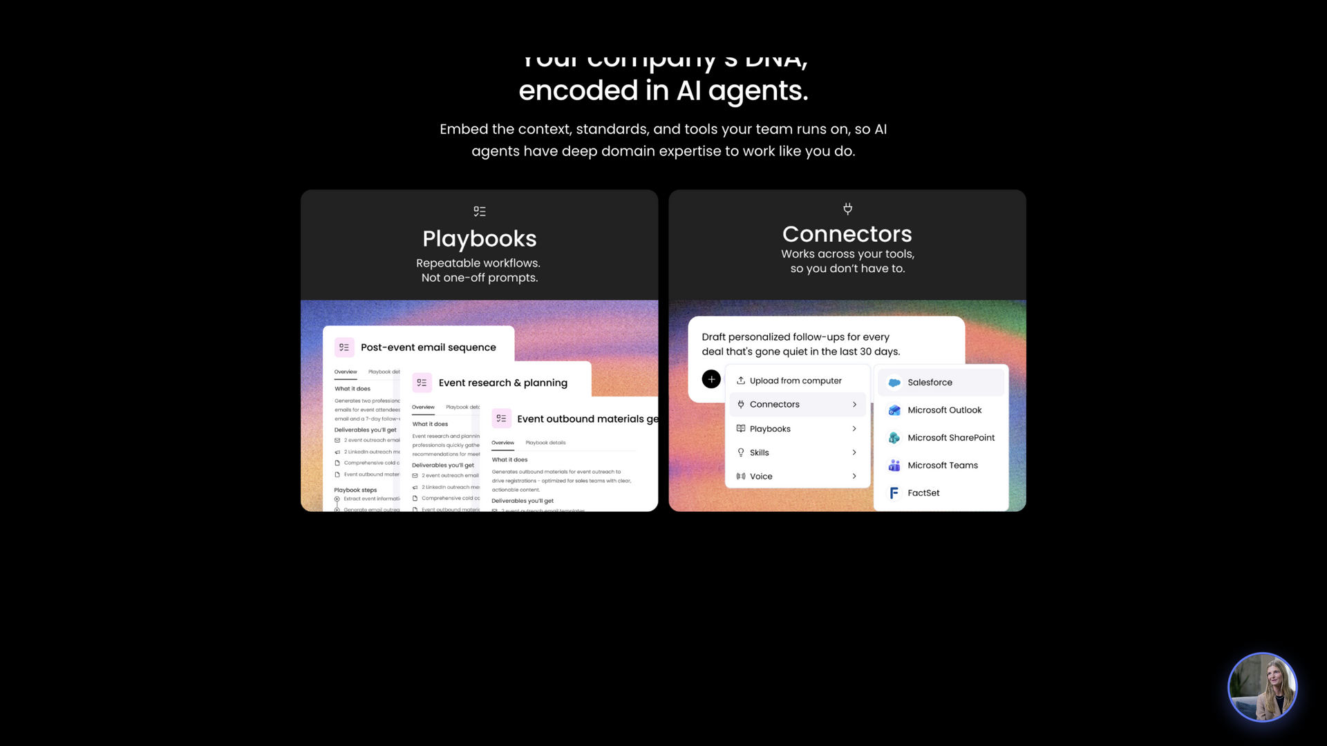 writer.com · 首页 DNA 区,Playbooks 与 Connectors 双卡 2026-10-02